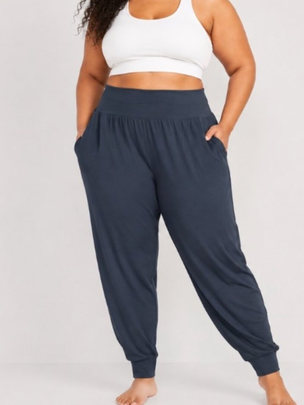 Old Navy Active NWT Powersoft Jogger in Navy High Rise Ankle Women Size 4X